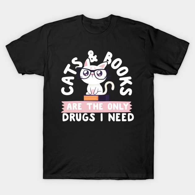 cats T-Shirt by CurlyDesigns